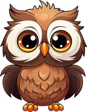 Clip art owl cartoon 