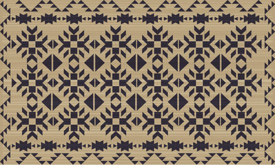 Oriental ethnic pattern.Design for fabric, curtain, background, carpet, wallpaper, clothing, wrapping, Batik, cloth.etc.	