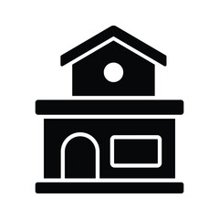 Home building vector design isolated on white background