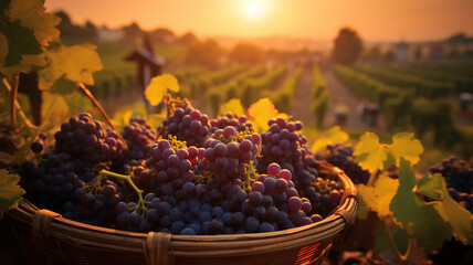 Grape harvest, agriculture