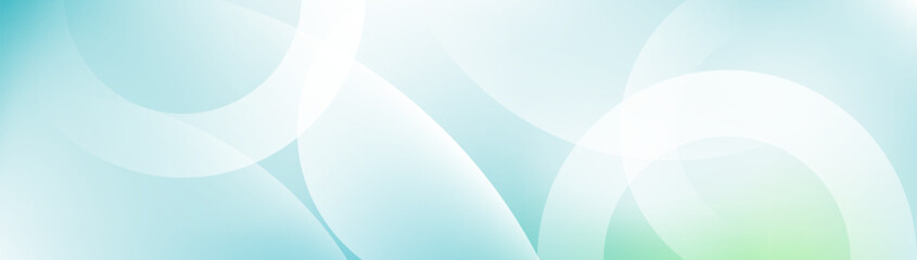 Abstract soft blue geometric circle lines futuristic digital high-technology background. Minimal trendy banner. Dynamic wave pattern. Vector illustration - obrazy, fototapety, plakaty