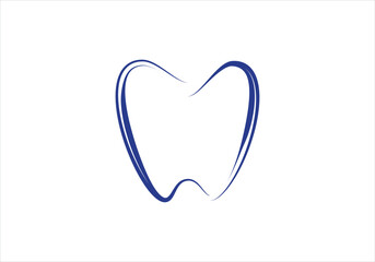 Dental Clinic Logo Teeth Tooth abstract design vector template
