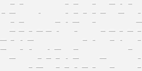 Grid or array of short lines or rectangle cubes geometrical white background wallpaper banner pattern frame filling