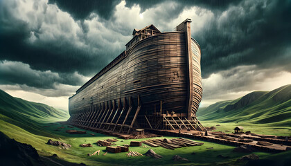 Epic Construction of Noah's Ark
