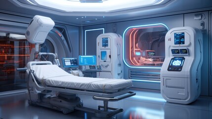 Futuristic Medical Room 