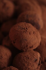 truffes au chocolat façon tiramisu