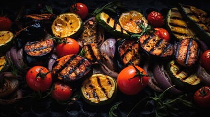 Grilled vegetables