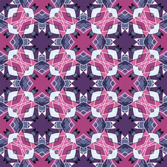 Seamless background with a pattern in purple-lilac color. Vector illustration