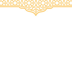 Islamic border design
