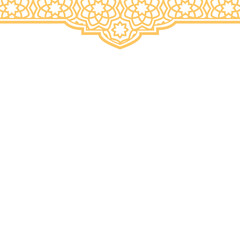 Islamic border design