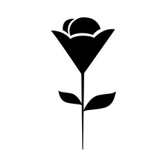 Wild plants. Roses icon
