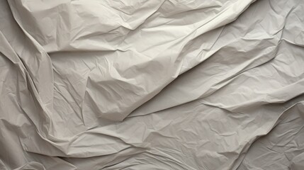 Obraz premium Grey crumpled paper texture