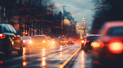 Cityscape Dreams: Blurred Streets Collection