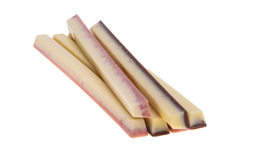 chocolate sticks isolated