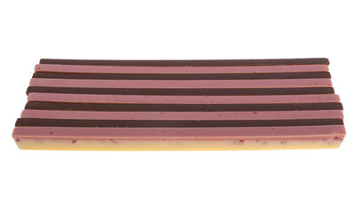 chocolate sticks isolated