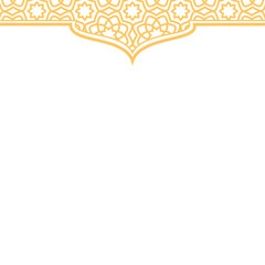 Islamic border design