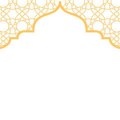 Islamic frame design
