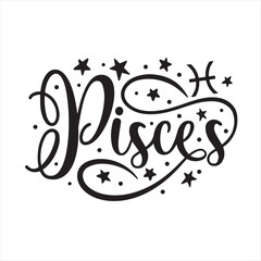 pisces logo inspirational positive quotes, motivational, typography, lettering design
