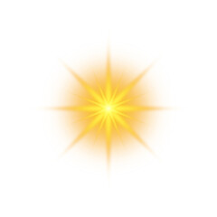 burst ray glowing light star with sparkle