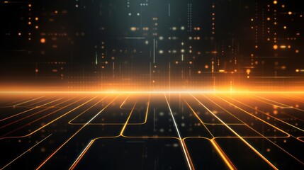 Modern Abstract Background IT Technology Texture and Pattern