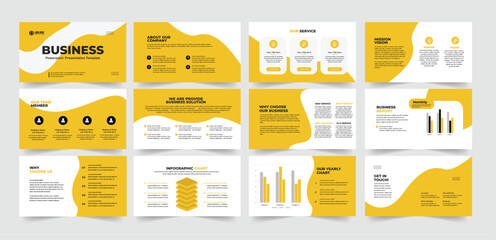 Multipurpose Business Presentation Slide or Startup Presentation Template 