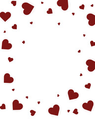 valentine hearts background