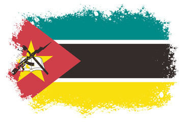 Mozambique Country Flag
