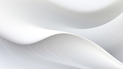 Abstract White Wave Pattern on Textile Background