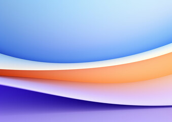 Future technology data Wave curve Abstract color dreamlike background
