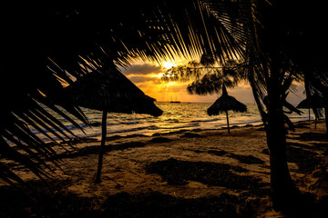 Beach near fishermen's village at Ifaty