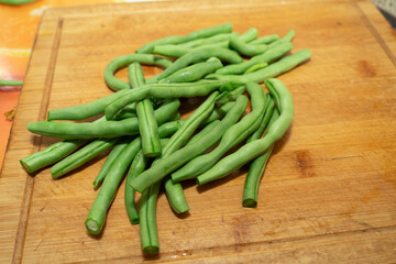 Haricot vert à couper