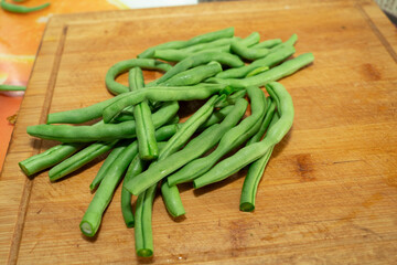 Haricot vert à couper