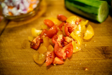 Tomate coupé