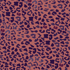 seamless color pattern in the form of leopard print in beige and brown colors for printing on fabrics and packaging, as well as for interior decoration