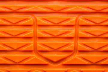 Orange rubber surface texture, silicone surface - Powered by Adobe