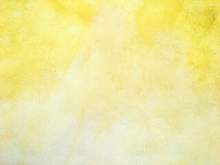 Concrete yellow colorful wall surface texture