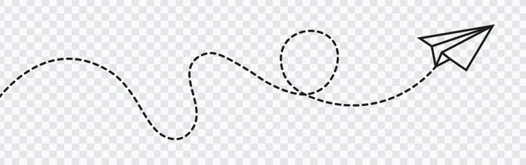 "Embark on a journey with our Vector Paper Plane—a whimsical origami design, the perfect travel symbol for your adventure illustrations."