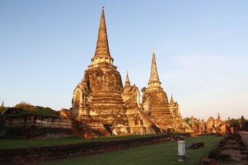 Fototapeta premium Beautiful ruins of Ayutthaya – Thailand