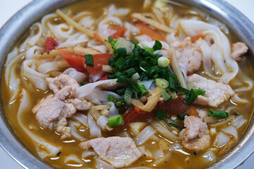 Laoyou rice noodles. A traditional noodle dish in Nanning, China