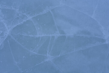 Natural texture of ice. Winter background
