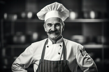 Man person background uniform adult chef professional cook restaurant kitchen male man