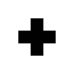 Cross medical icon
