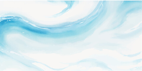 abstract soft blue and white abstract water color ocean wave texture background. Banner Graphic Resource as background for ocean wave and water wave abstract graphics	