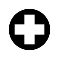 Cross medical icon