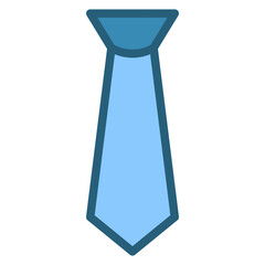 Tie Blue Icon
