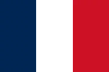 Foto op Plexiglas France flag, illustrator vector eps8. © Jidev