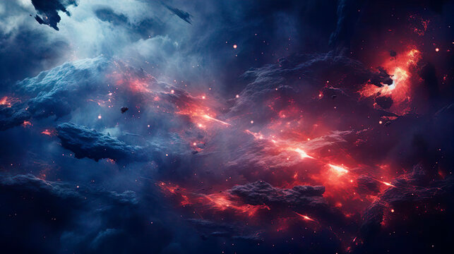 Interstellar intergalactic war in outer infinity space. High-tech deep space exploration to find new natural resources and minerals. Protect the solar system in the galaxy. Future futuristic fantasy