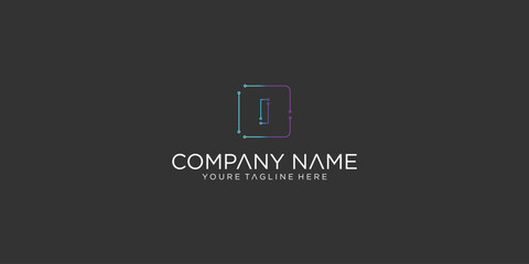 Creative of A to Z letter logo designs with modern technology concepts | premium vector