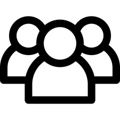 Group Outline Icon