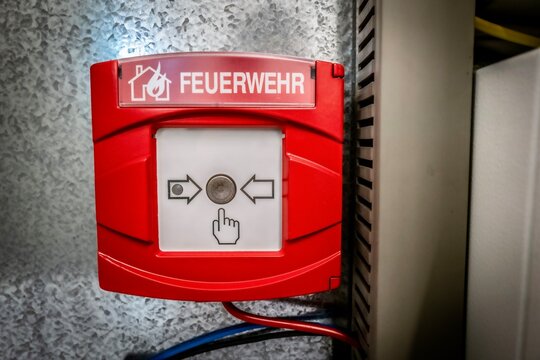 Feuerwehr Notrufknopf
